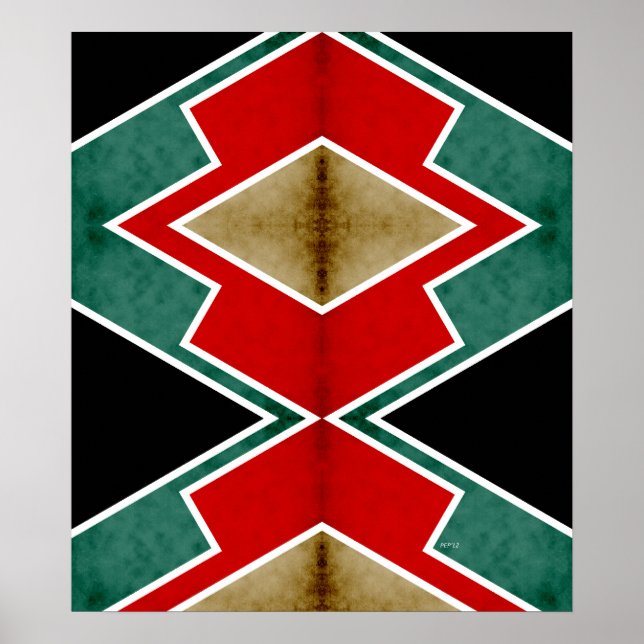 Zig Zag Angles 4 Poster (Front)