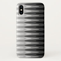 Zig Zag Black White Grey Pattern