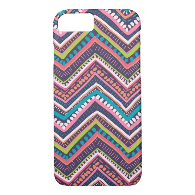 Zig Zag Chevron Case-Mate iPhone Case (Back)