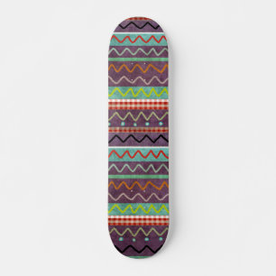 Zig Zag Chevron Rupydetequila Skateboard