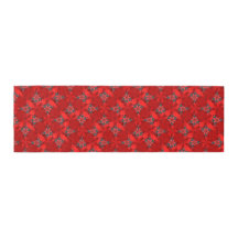Zig Zag Chevron Wavy Stripe Red Pink Glitter