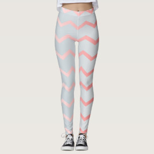 Zig zag metallic colours, pink rhapsody leggings