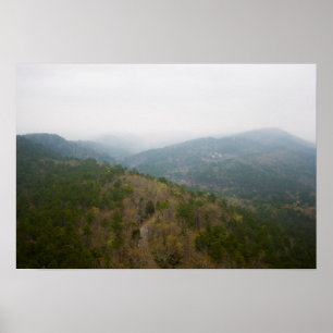 Zig Zag Mountains, Arkansas Poster