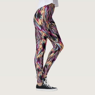 Zig Zag Pattern Leggings