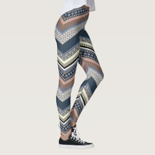 Zig Zag Pattern Leggings