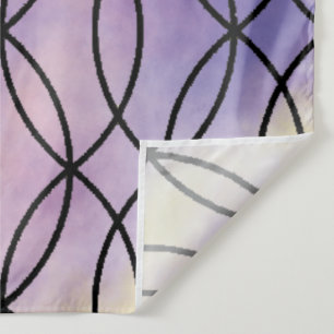Zig Zag Pattern, Purple Tapestry