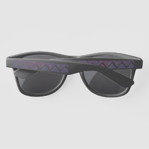 Zig Zag Pattern Sunglasses