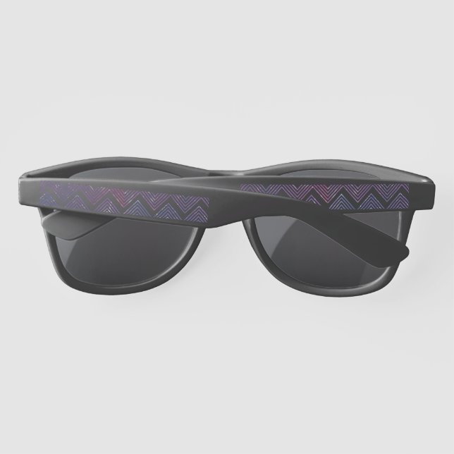 Zig Zag Pattern Sunglasses (Back)
