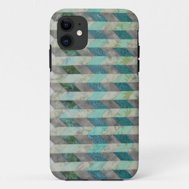 Zig-Zag Quilt iPhone 5/5S Case (Back)