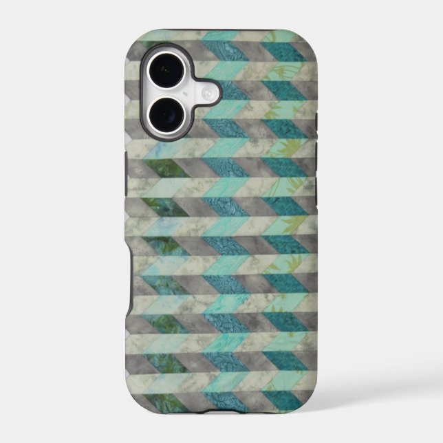 Zig-Zag Quilt iPhone 5/5S Case (Back)