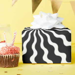 Zig Zag Spiral Wrapping Paper