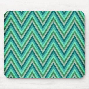 Zig Zag Striped Background Mouse Pad