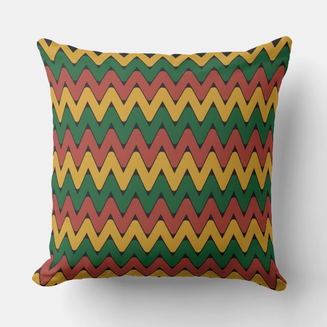 Zig Zag Throw pillow (Front)