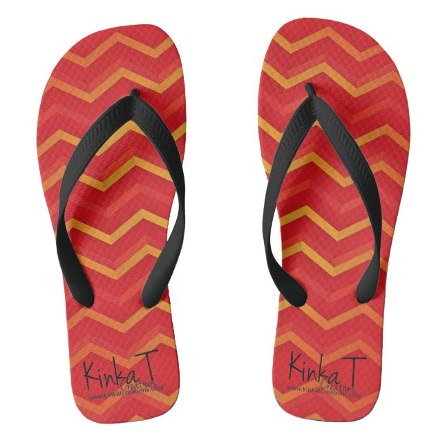 Zig Zaggers Thongs (Footbed)