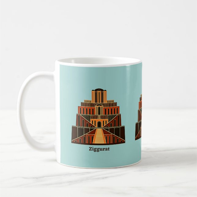 Ziggurat Coffee Mug (Left)