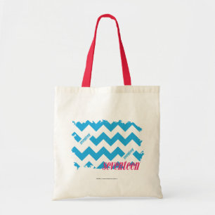 ZigZag Aqua 3 Tote Bag