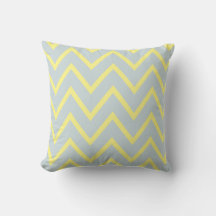 Zigzag Chevron Pattern | Yellow Grey