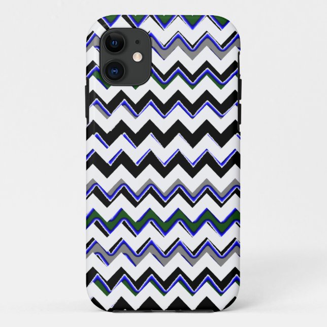 zigzag cool pattern Case-Mate iPhone case (Back)