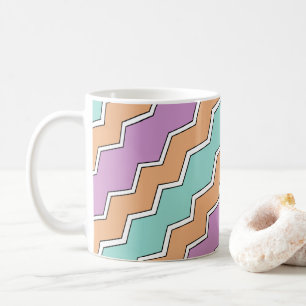 ZigZag Geometric Pattern Coffee Mug