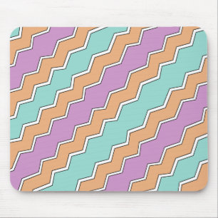 ZigZag Geometric Pattern Mouse Pad
