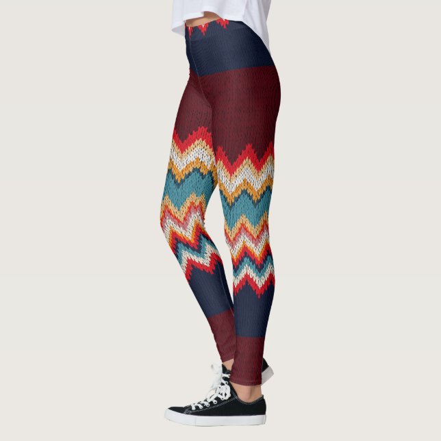 zigzag  leggings (Left)