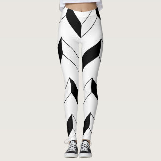 zigzag Leggings for Women's