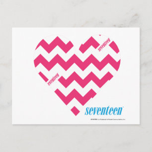 ZigZag Magenta 3 Postcard