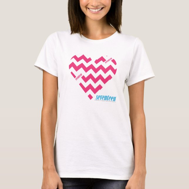 ZigZag Magenta 3 T-Shirt (Front)