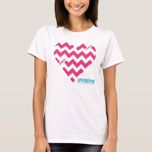 ZigZag Magenta 3 T-Shirt (Front)