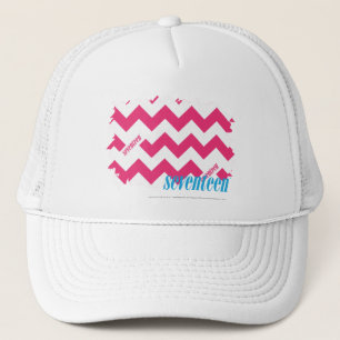ZigZag Magenta 4 Trucker Hat
