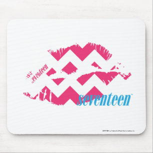 ZigZag Magenta Mouse Pad