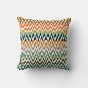 Zigzag Multicolor Pattern Cushion