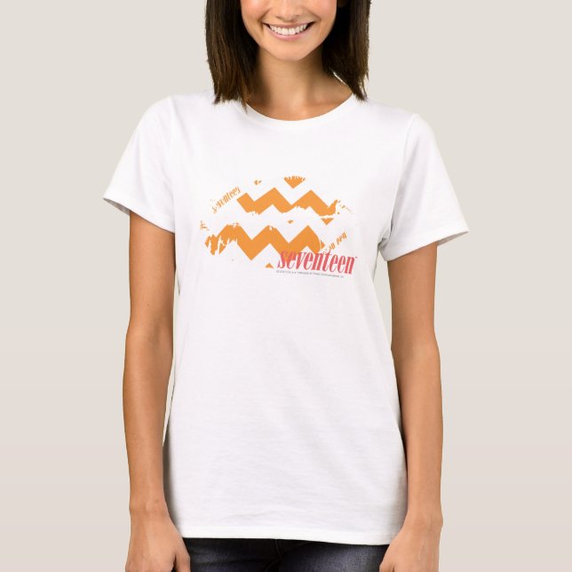 ZigZag Orange T-Shirt (Front)