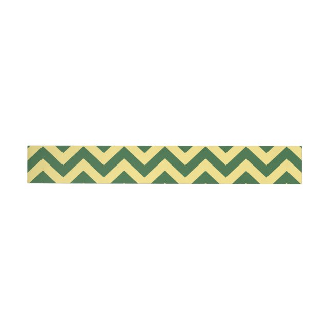Zigzag pattern 6 wrap around label (Individual)