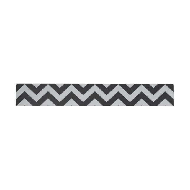 Zigzag pattern 7 wrap around label (Individual)
