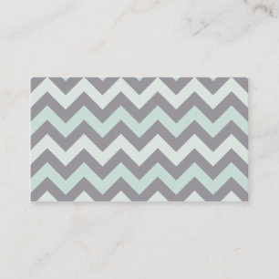 Zigzag pattern business card