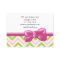 Zigzag Pattern, Chevron Pattern, Green, Pink