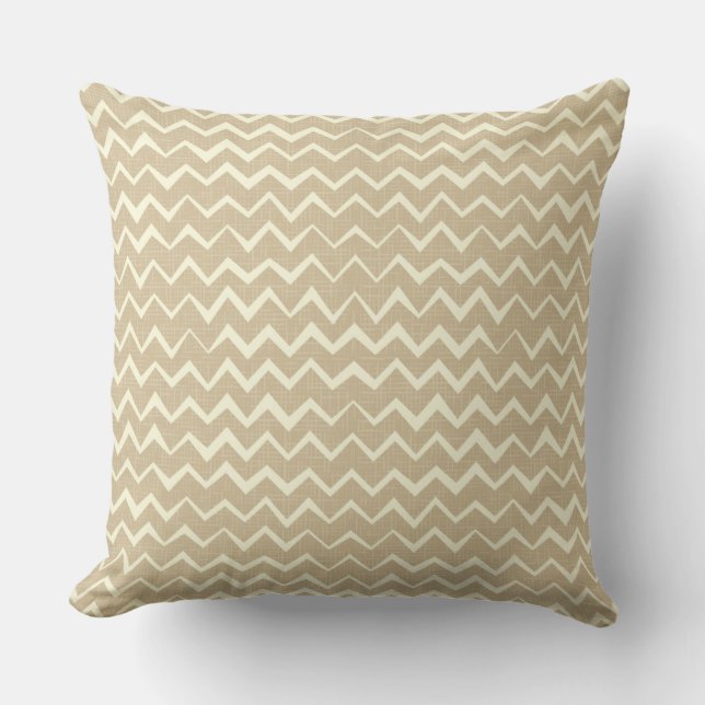 Zigzag pattern cushion (Front)