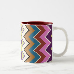ZigZag Pattern Designer Decor Mug - Sonoran Style