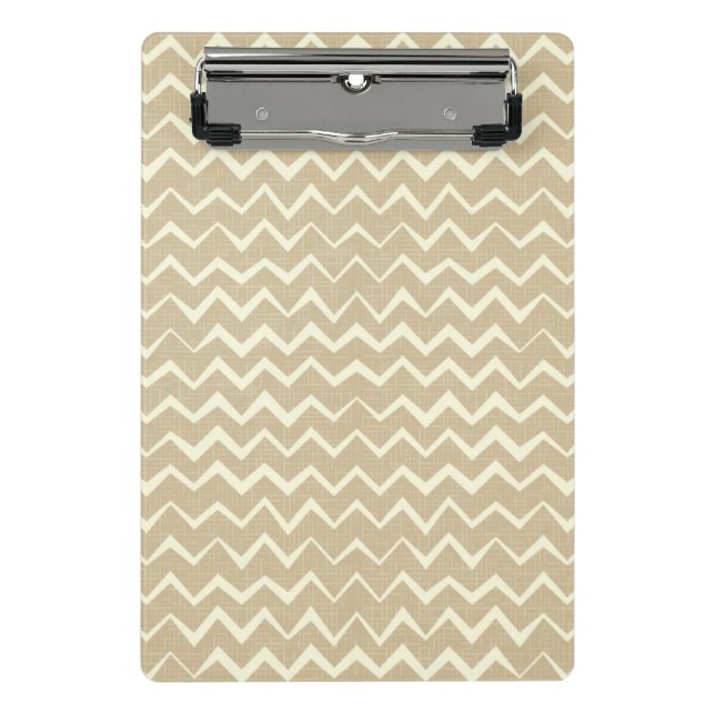 Zigzag pattern mini clipboard (Front)