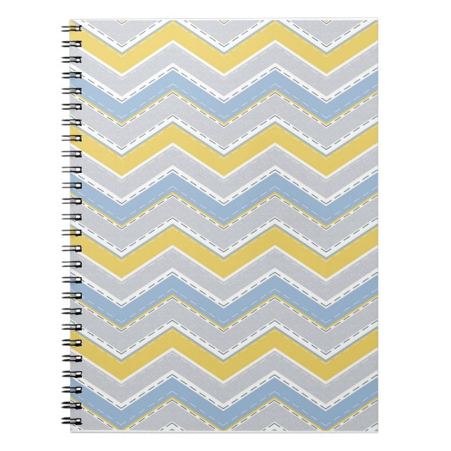 Zigzag pattern notebook (Front)