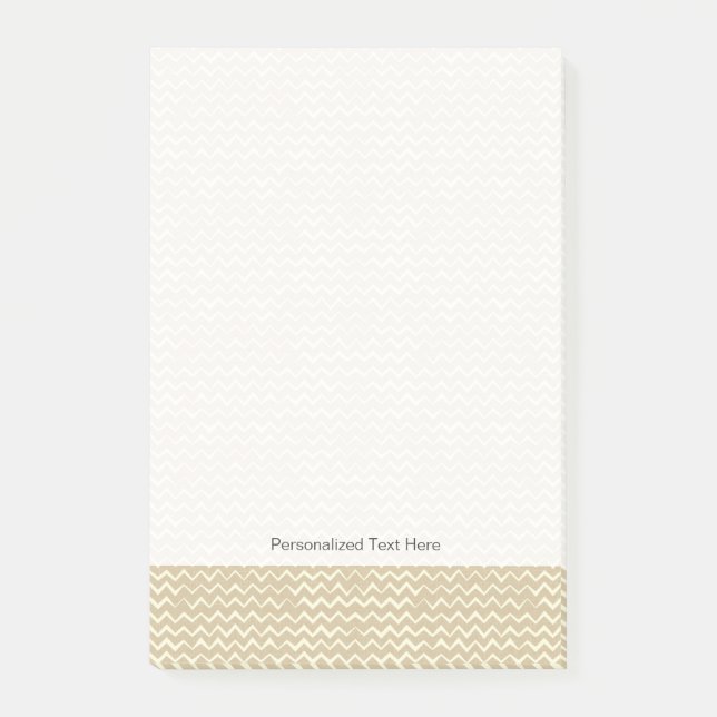 Zigzag pattern post-it notes (Front)