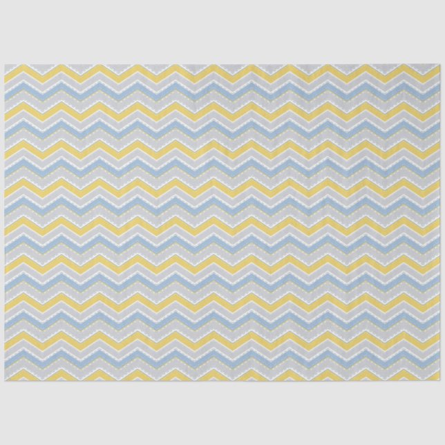 Zigzag pattern  tissue paper (Front)