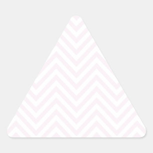 ZigZag Personalisable pattern Background Template Triangle Sticker