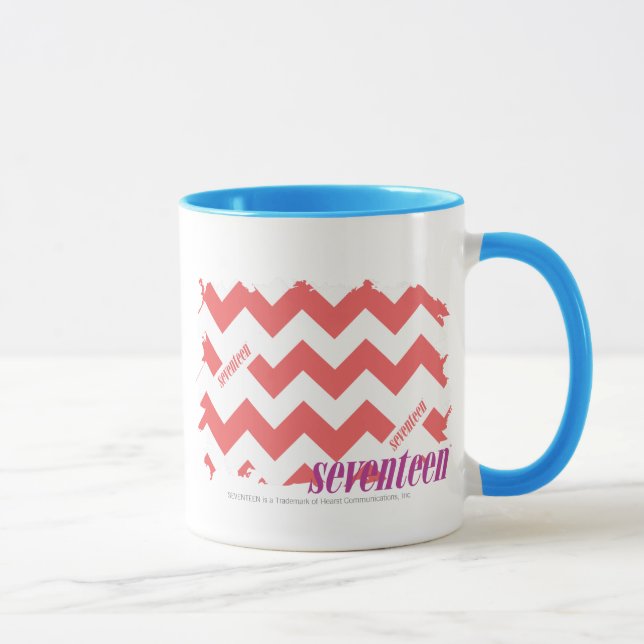ZigZag Pink 2 Mug (Right)