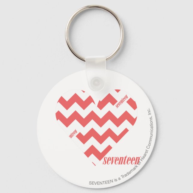 ZigZag Pink 3 Key Ring (Front)