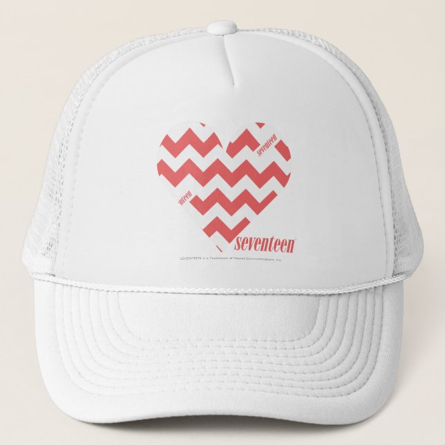ZigZag Pink 3 Trucker Hat (Front)