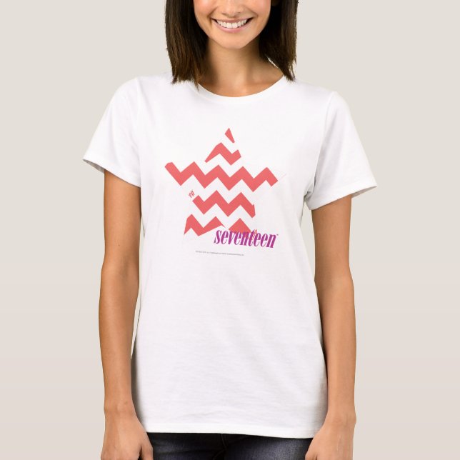 ZigZag Pink 4 T-Shirt (Front)