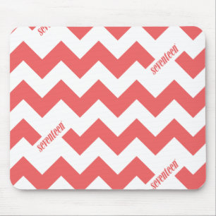 ZigZag Pink Mouse Pad