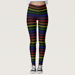 Zigzag Pride Colours Leggings